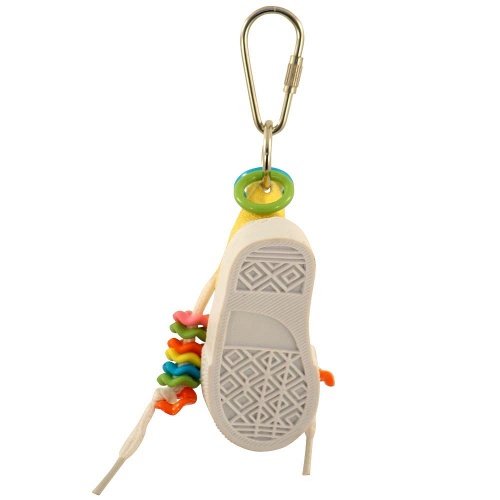 Beaker Sneaker Parrot Toy