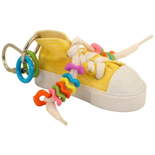 Beaker Sneaker Parrot Toy