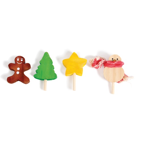 Festive Lollipop Parrot Foot Toy