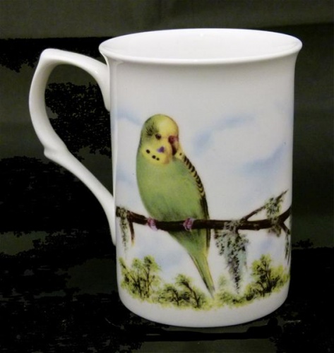 Budgie China Mug