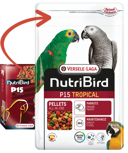 Versele Laga NutriBird P15 Tropical Pellets