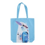 Kookaburra Blue Cotton Shopping Bag