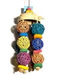 Coco Wicker Play Balls Toy